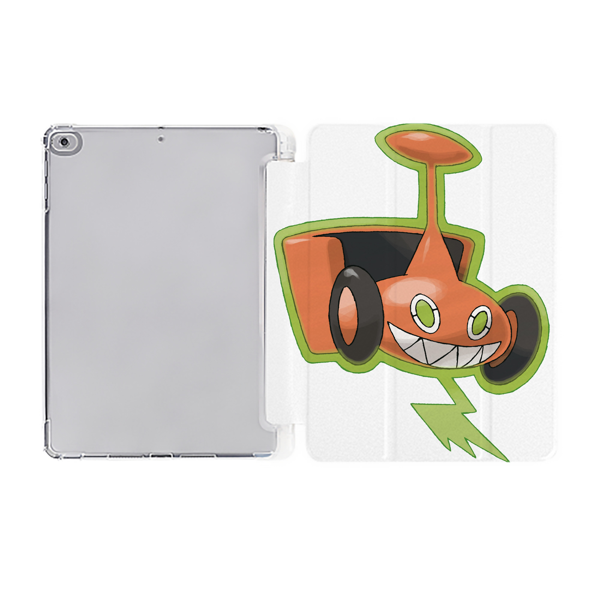 （画像用） ポケットモンスター Pokémon IPad ケース ペン収納付き 三つ折りスタンド PUレザー×シリコン 対応機種9.5/10.5/10.9インチ